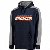 Men's Denver Broncos NFL Pro Line Westview Pullover Hoodie Navy,baseball caps,new era cap wholesale,wholesale hats